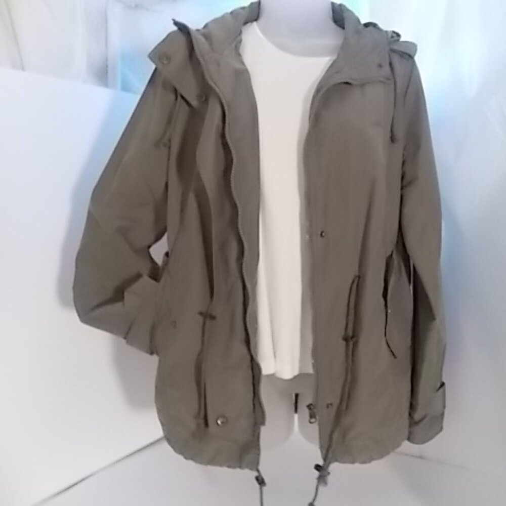 Jacket, Hooded, Light Weight, Misses Medium, A.N.A. All Seasons Jacket